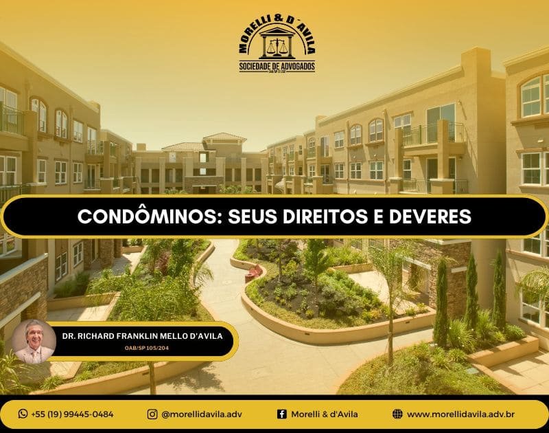 Featured image for “CONDÔMINOS: SEUS DIREITOS E DEVERES”