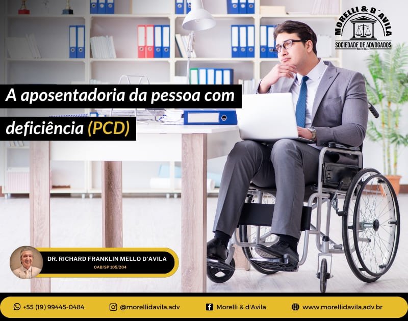 Featured image for “A APOSENTADORIA DA PESSOA COM DEFICIÊNCIA (PCD)”