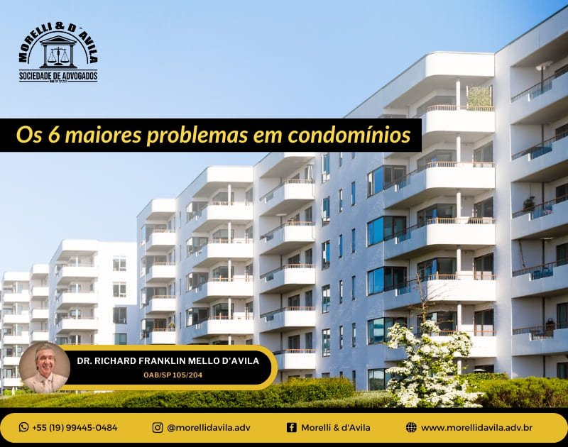 Featured image for “OS 6 MAIORES PROBLEMAS EM CONDOMÍNIOS”