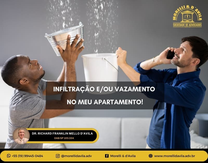 Featured image for “INFILTRAÇÃO E/OU VAZAMENTO NO MEU APARTAMENTO!”