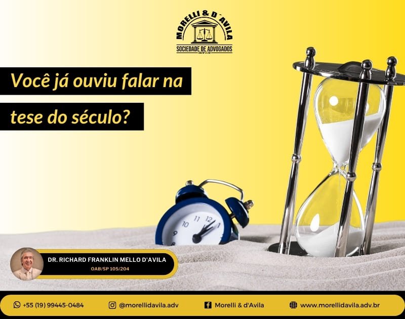 Featured image for “VOCÊ JÁ OUVIU FALAR NA TESE DO SÉCULO?”