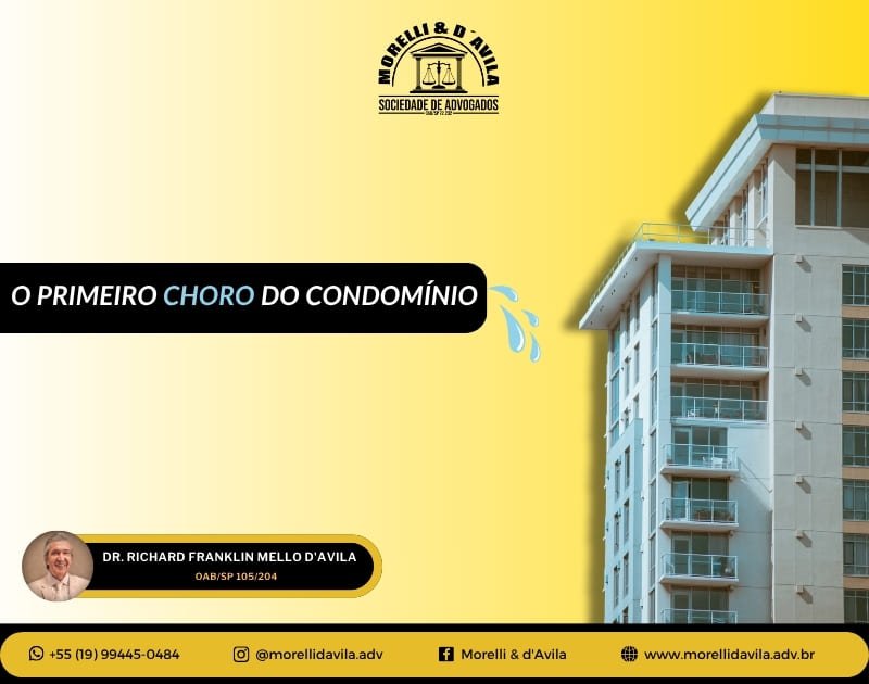 Featured image for “O PRIMEIRO CHORO DO CONDOMÍNIO”