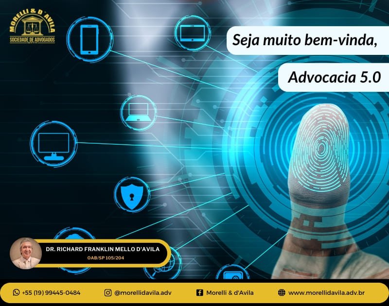Featured image for “SEJA MUITO BEM-VINDA, ADVOCACIA 5.0”