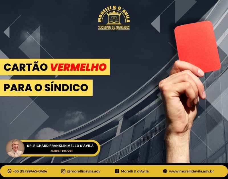 Featured image for “CARTÃO VERMELHO PARA O SÍNDICO”
