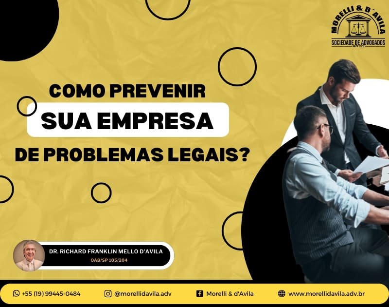 Featured image for “COMO PREVENIR SUA EMPRESA DE PROBLEMAS LEGAIS?”
