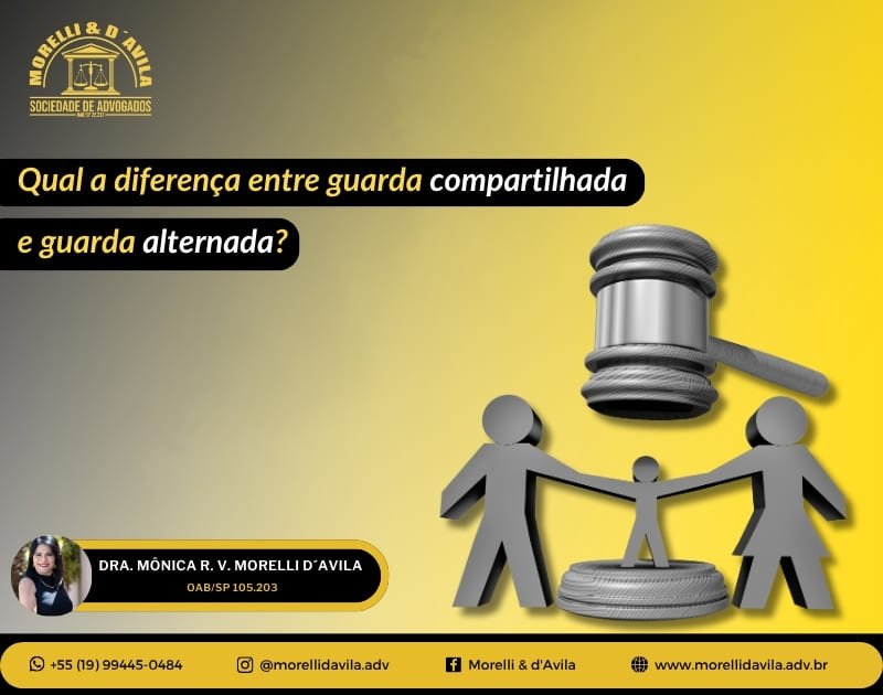 Featured image for “QUAL A DIFERENÇA ENTRE GUARDA COMPARTILHADA E GUARDA ALTERNADA?”