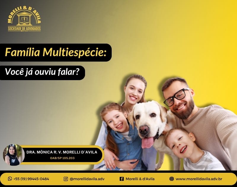Featured image for “VOCÊ JÁ OUVIU FALAR EM FAMÍLIA MULTIESPÉCIE?”