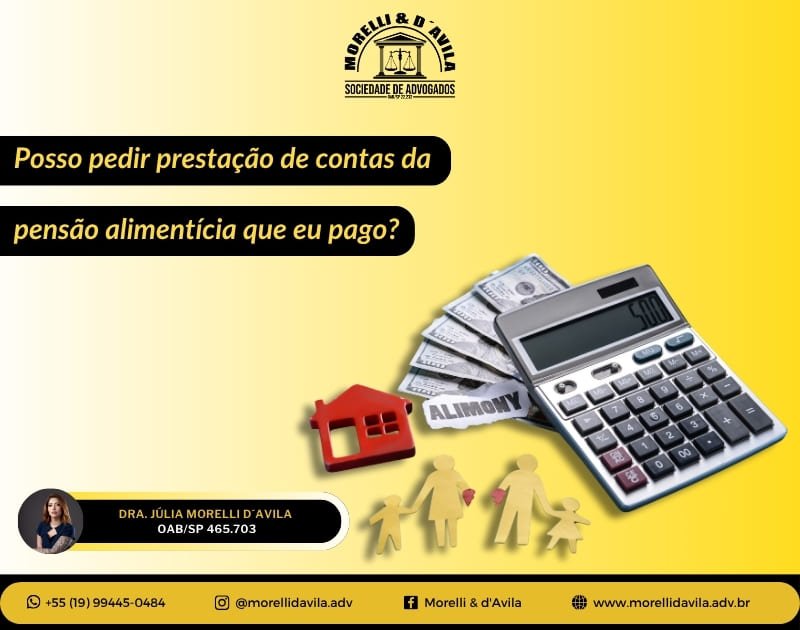 Featured image for “Posso pedir prestação de contas quanto à pensão alimentícia que eu pago?”