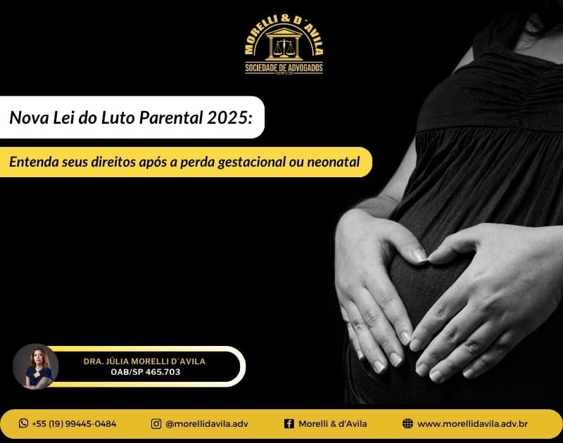 Featured image for “Nova Lei do Luto Parental 2025: Entenda seus direitos após a perda gestacional ou neonatal”