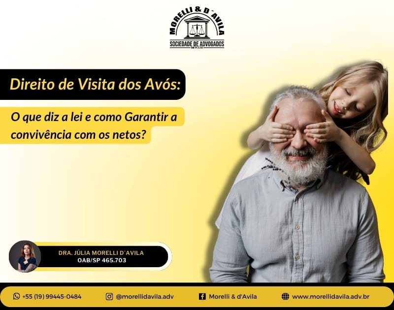 Featured image for “Direito de Visita dos Avós: O que diz a lei e como Garantir a convivência com os netos?”