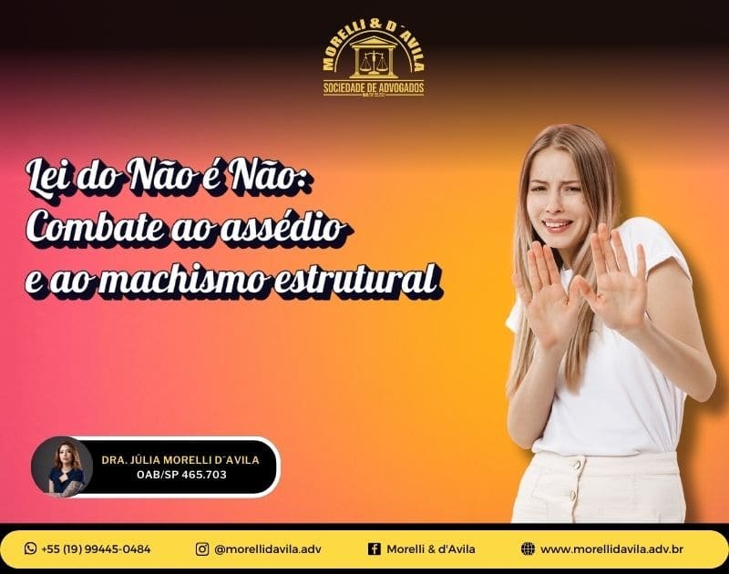 Featured image for “Lei do Não é Não: combate ao assédio e ao machismo”